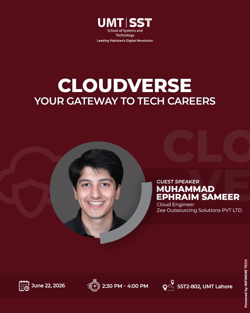UMT CloudVerse poster
